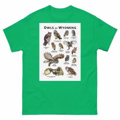 Owls of Wyoming - Unisex classic tee - Image 6