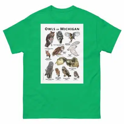 Owls of Michigan - Unisex classic tee - Image 6
