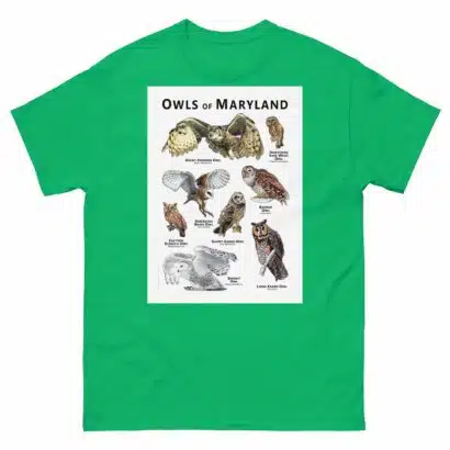 Owls of Maryland - Unisex classic tee - Image 6