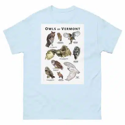 Owls of Vermont - Unisex classic tee - Image 10