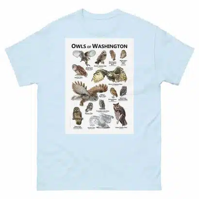 Owls of Washington - Unisex classic tee - Image 10