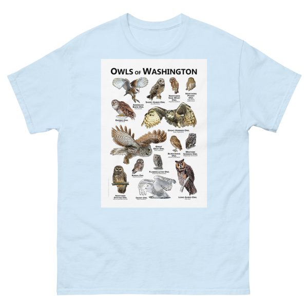 Owls of Washington - Unisex classic tee - Image 10