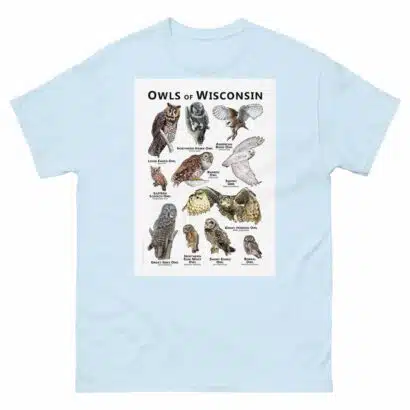 Owls of Wisconsin - Unisex classic tee - Image 10