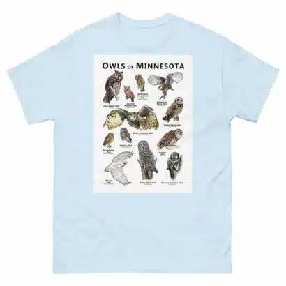 Owls of Minnesota - Unisex classic tee - Image 3