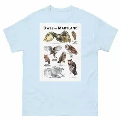 Owls of Maryland - Unisex classic tee - Image 10