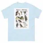 Owls of Maine - Unisex classic tee - Image 10