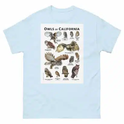 Owls of California - Unisex classic tee - Image 10