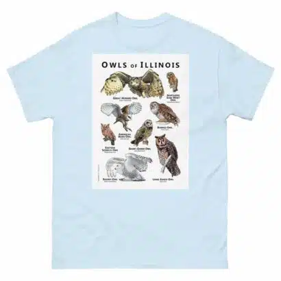 Owls of Illinois - Unisex classic tee - Image 10