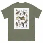 Owls of Utah - Unisex classic tee - Image 5