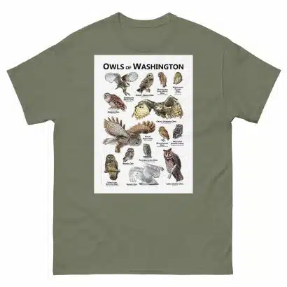 Owls of Washington - Unisex classic tee - Image 5