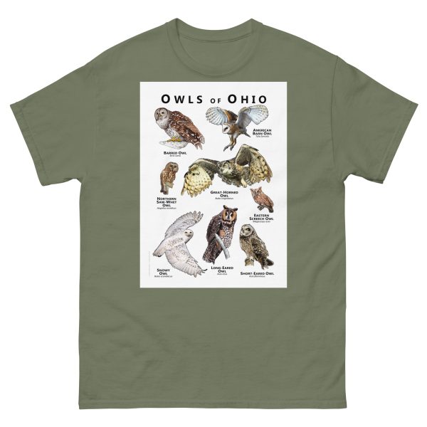 Owls of Ohio - Unisex classic tee - Image 5