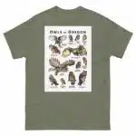 Owls of Oregon - Unisex classic tee - Image 5