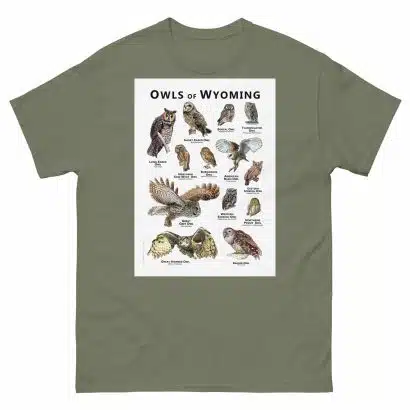 Owls of Wyoming - Unisex classic tee - Image 5