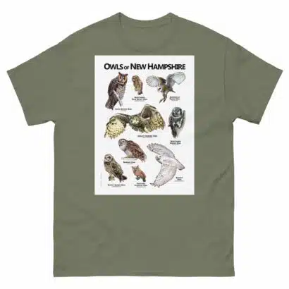 Owls of New Hampshire - Unisex classic tee - Image 5