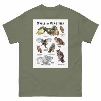 Owls of Virginia - Unisex classic tee - Image 5