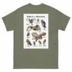 Owls of Nevada - Unisex classic tee - Image 5