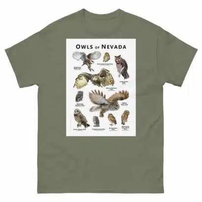 Owls of Nevada - Unisex classic tee - Image 5