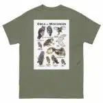Owls of Wisconsin - Unisex classic tee - Image 5