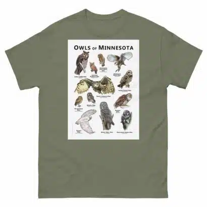 Owls of Minnesota - Unisex classic tee - Image 7