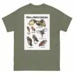 Owls of North Carolina - Unisex classic tee - Image 5
