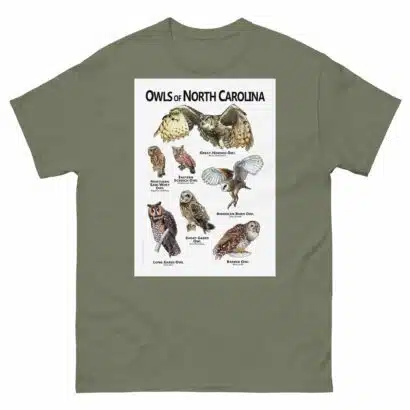 Owls of North Carolina - Unisex classic tee - Image 5
