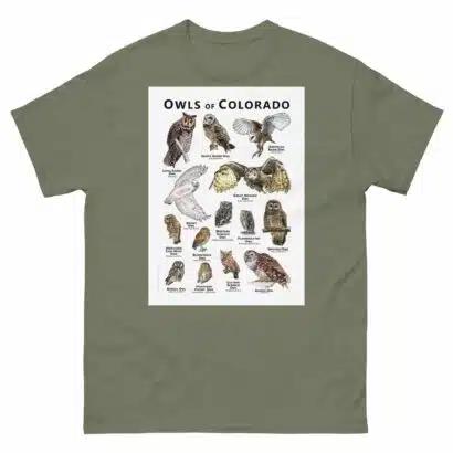 Owls of Colorado - Unisex classic tee - Image 5