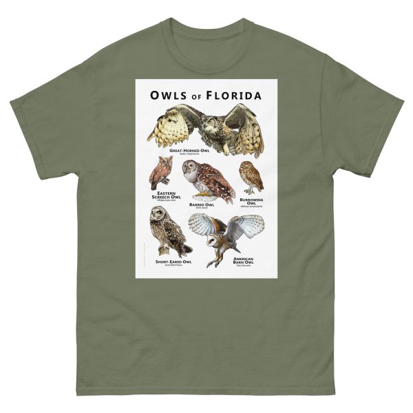 Owls of Florida - Unisex classic tee - Image 5