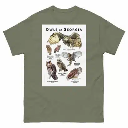 Owls of Georgia - Unisex classic tee - Image 5