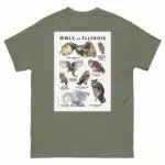 Owls of Illinois - Unisex classic tee - Image 5