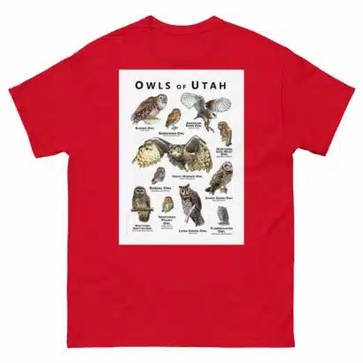 Owls of Utah - Unisex classic tee - Image 3