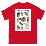 Owls of Vermont - Unisex classic tee - Image 3