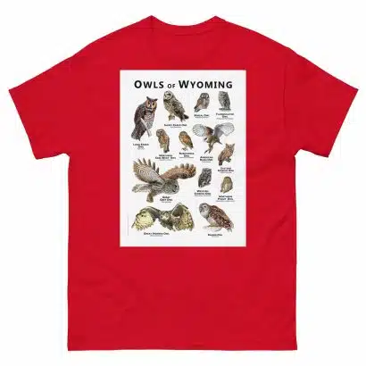 Owls of Wyoming - Unisex classic tee - Image 3