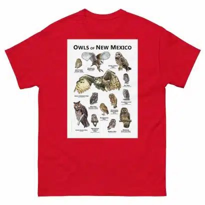 Owls of New Mexico - Unisex classic tee - Image 3