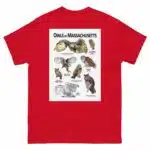 Owls of Massachusetts - Unisex classic tee - Image 3