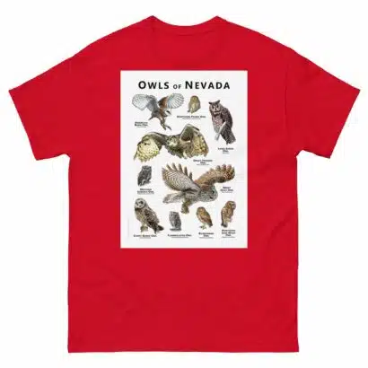 Owls of Nevada - Unisex classic tee - Image 3