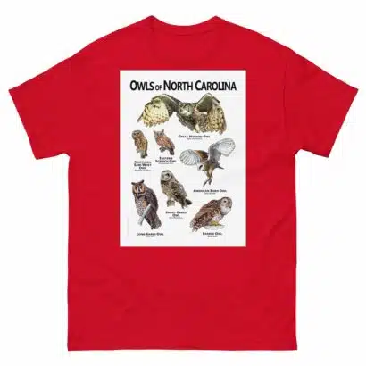Owls of North Carolina - Unisex classic tee - Image 3