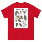 Owls of Maine - Unisex classic tee - Image 3