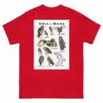 Owls of Maine - Unisex classic tee - Image 3