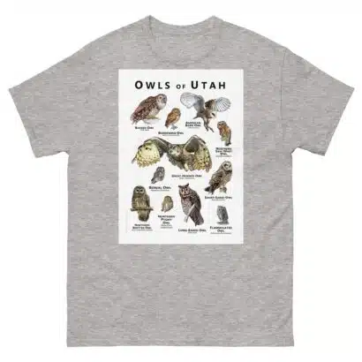 Owls of Utah - Unisex classic tee - Image 9