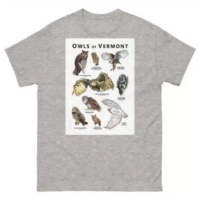 Owls of Vermont - Unisex classic tee - Image 9