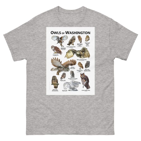 Owls of Washington - Unisex classic tee - Image 9