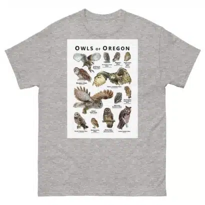 Owls of Oregon - Unisex classic tee - Image 9