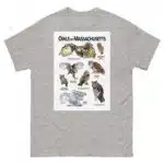 Owls of Massachusetts - Unisex classic tee - Image 9
