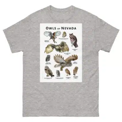 Owls of Nevada - Unisex classic tee - Image 9