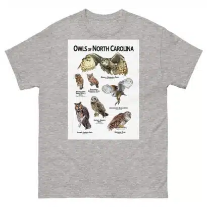 Owls of North Carolina - Unisex classic tee - Image 9