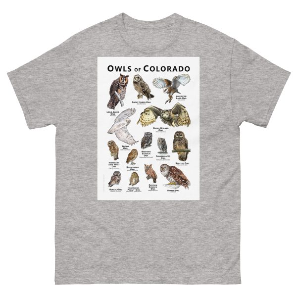 Owls of Colorado - Unisex classic tee - Image 9
