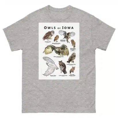 Owls of Iowa - Unisex classic tee - Image 9