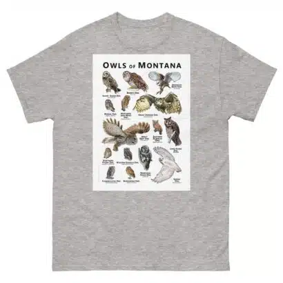 Owls of Montana - Unisex classic tee - Image 9