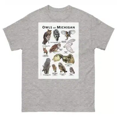 Owls of Michigan - Unisex classic tee - Image 9