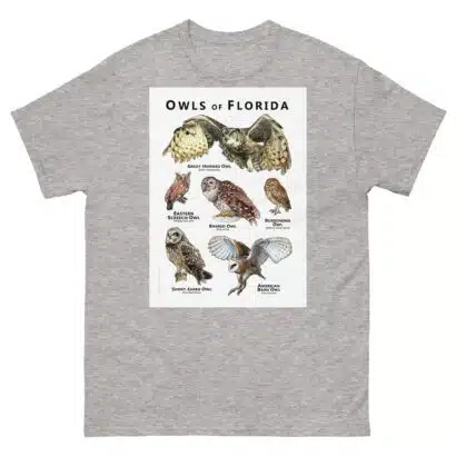 Owls of Florida - Unisex classic tee - Image 9